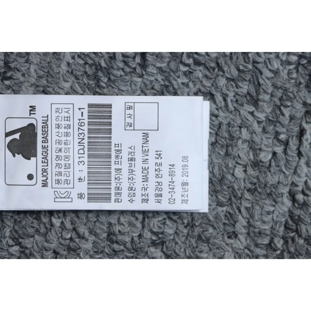 Supreme x MLB 24FW co-branded hooded zip-up jacket Black