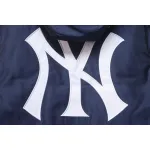 Supreme x MLB 24FW co-branded hooded zip-up jacket Blue