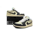 XH Air Jordan 1 Low SE Coconut Milk Black