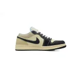 XH Air Jordan 1 Low SE Coconut Milk Black