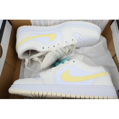 XH Air Jordan 1 Low White Yellow 02