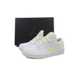 XH Air Jordan 1 Low White Yellow