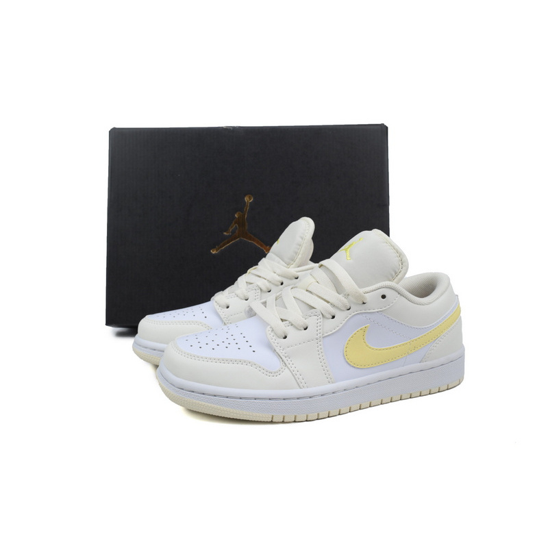 XH Air Jordan 1 Low White Yellow