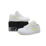 XH Air Jordan 1 Low White Yellow