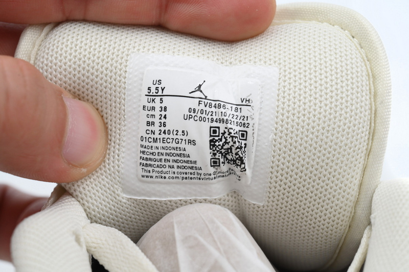 XH Air Jordan 1 Low White Yellow