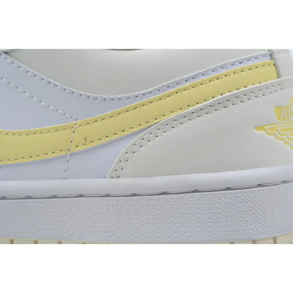 XH Air Jordan 1 Low White Yellow