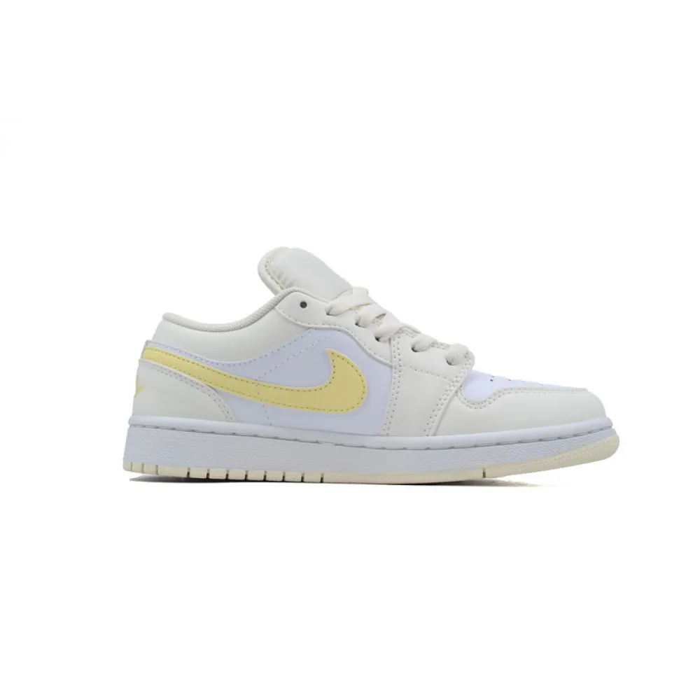 XH Air Jordan 1 Low White Yellow