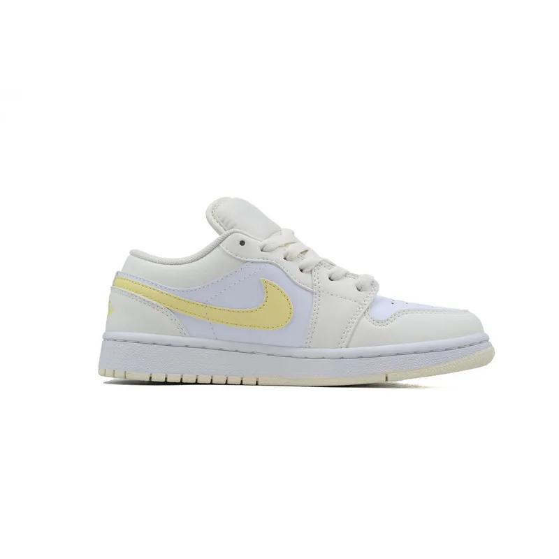 XH Air Jordan 1 Low White Yellow