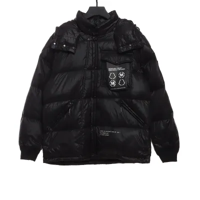 Moncler co-branded Fujiwara Hiroshi lightning label down jacket 01