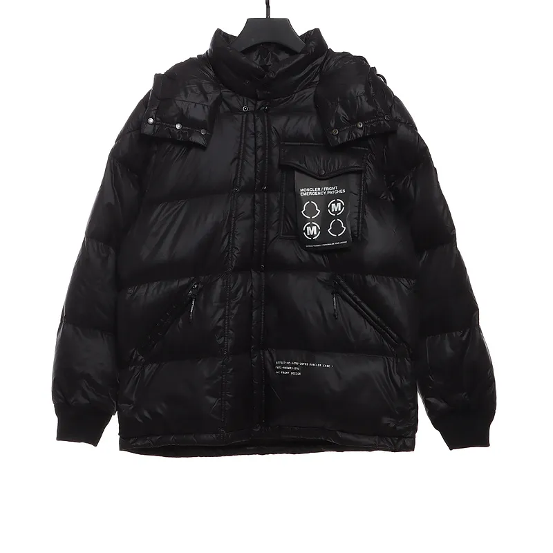 Moncler co-branded Fujiwara Hiroshi lightning label down jacket