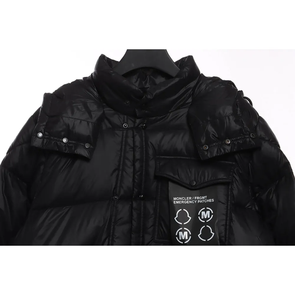 Moncler co-branded Fujiwara Hiroshi lightning label down jacket