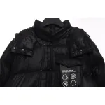Moncler co-branded Fujiwara Hiroshi lightning label down jacket