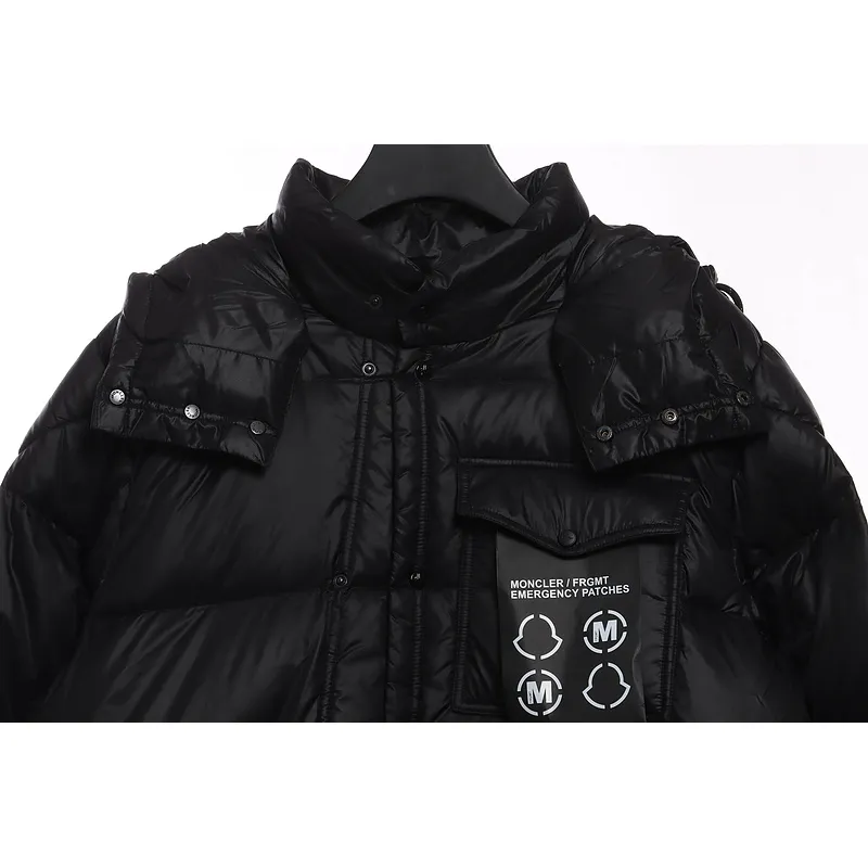 Moncler co-branded Fujiwara Hiroshi lightning label down jacket