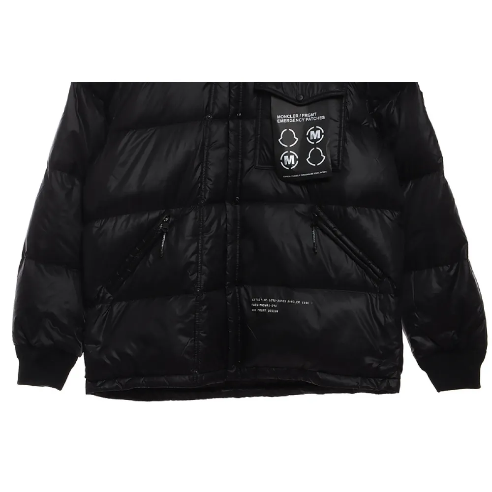 Moncler co-branded Fujiwara Hiroshi lightning label down jacket