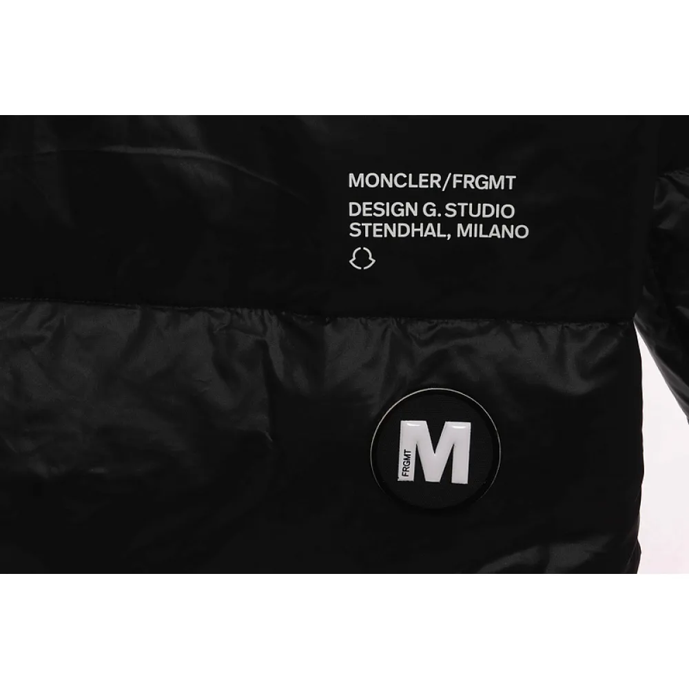 Moncler co-branded Fujiwara Hiroshi lightning label down jacket