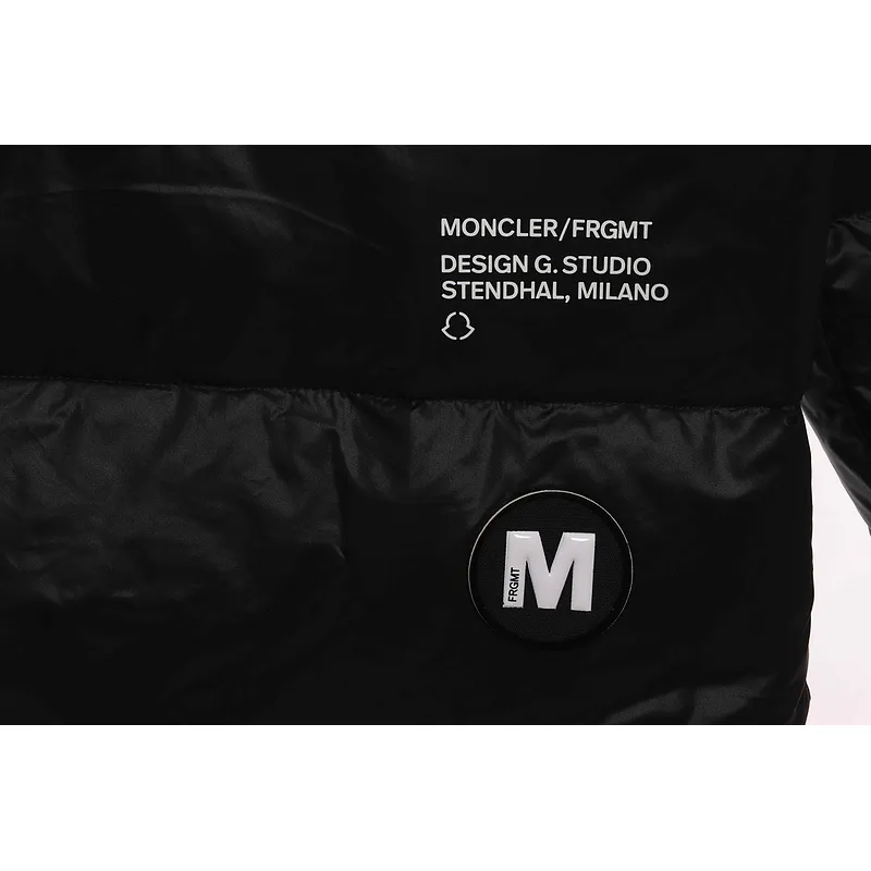 Moncler co-branded Fujiwara Hiroshi lightning label down jacket
