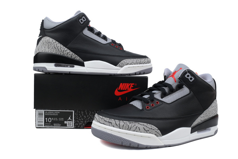 PK Air Jordan 3 Retro Black Cement