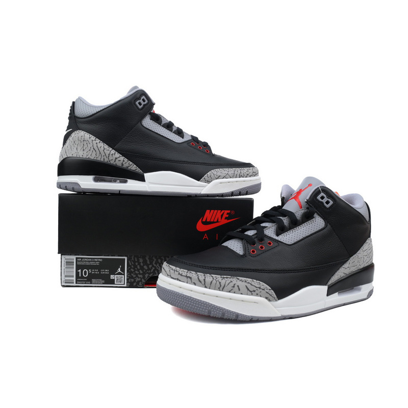 PK Air Jordan 3 Retro Black Cement