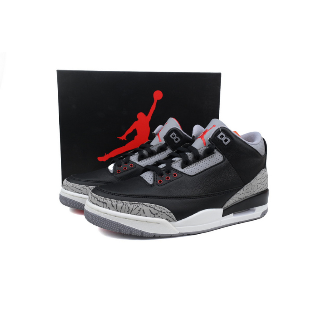 PK Air Jordan 3 Retro Black Cement