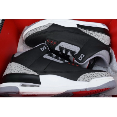 PK Air Jordan 3 Retro Black Cement 02