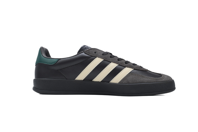 adidas Gazelle Indoor Leather 'Black Brown Green'