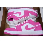 XH Air Jordan 1 Low GS 'Fire Pink'