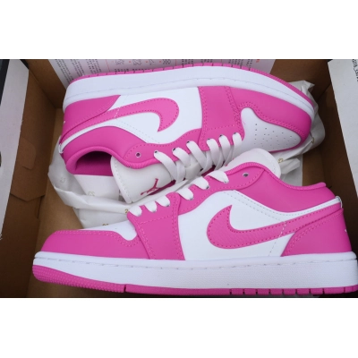 XH Air Jordan 1 Low GS 'Fire Pink' 02