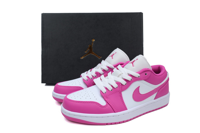 XH Air Jordan 1 Low GS 'Fire Pink'
