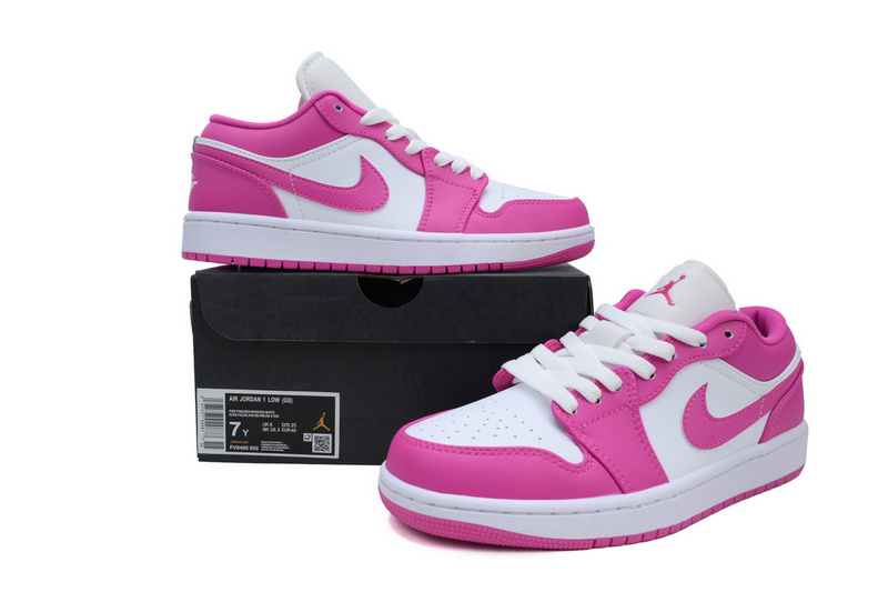 XH Air Jordan 1 Low GS 'Fire Pink'