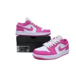 XH Air Jordan 1 Low GS 'Fire Pink'