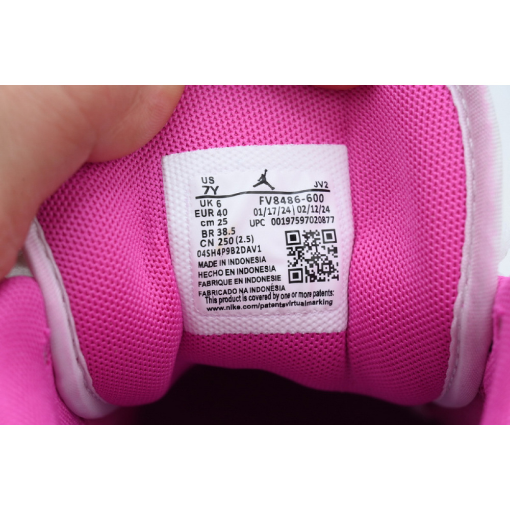 XH Air Jordan 1 Low GS 'Fire Pink'