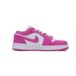 XH Air Jordan 1 Low GS 'Fire Pink'