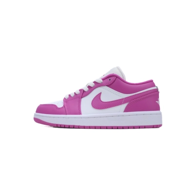 XH Air Jordan 1 Low GS 'Fire Pink' 01