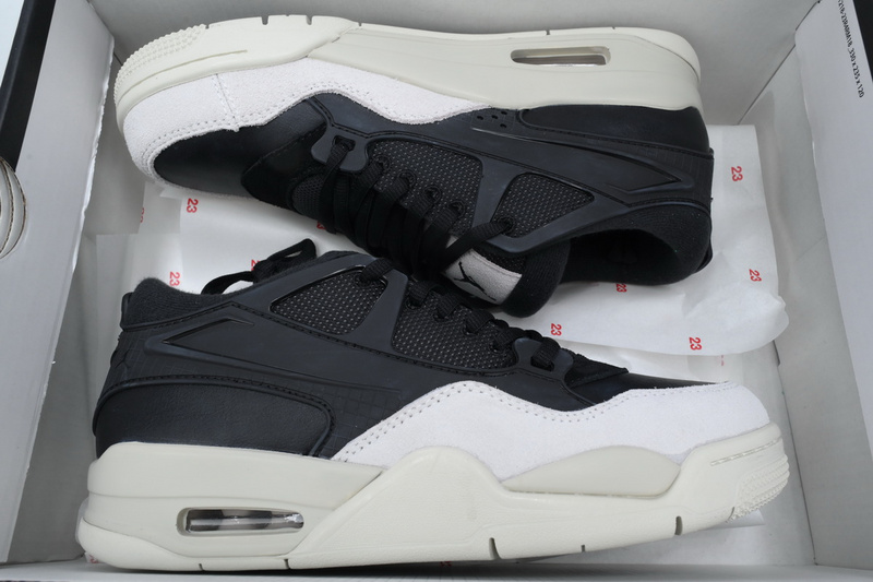 PB Bacth Air Jordan 4 RM 'Black Light Bone'