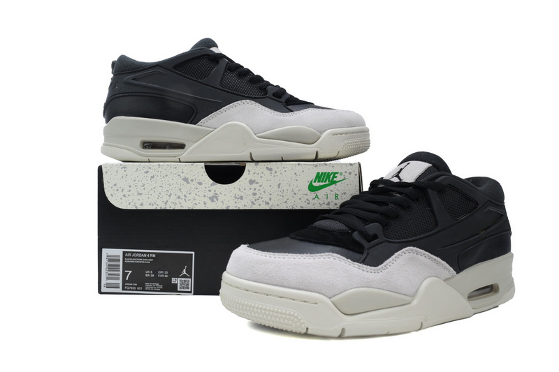 PB Bacth Air Jordan 4 RM 'Black Light Bone'