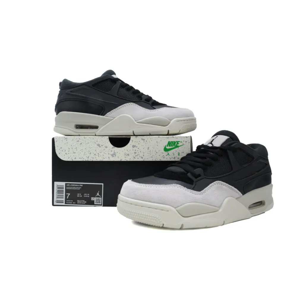 PB Bacth Air Jordan 4 RM 'Black Light Bone'