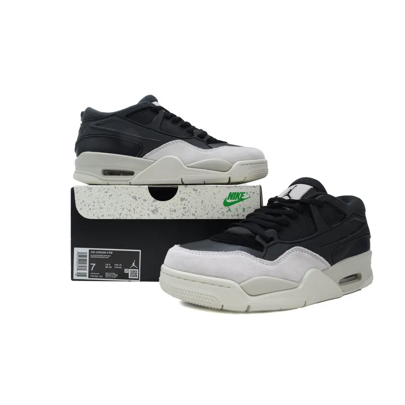 PB Bacth Air Jordan 4 RM 'Black Light Bone'