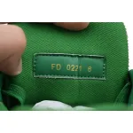 Louis Vuitton Trainer green gray diamond