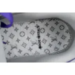 Louis Vuitton Trainer purple diamond