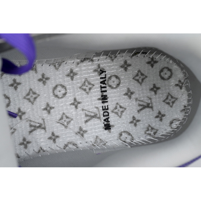 Louis Vuitton Trainer purple diamond