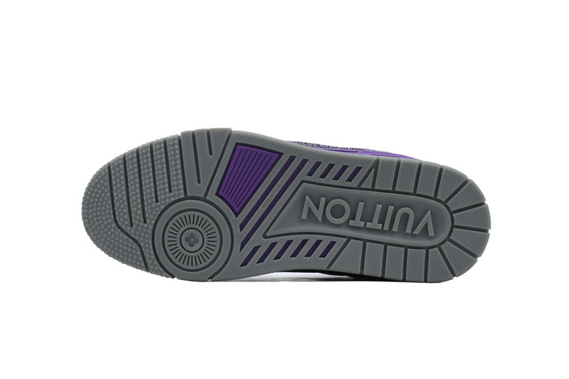 Louis Vuitton Trainer purple diamond