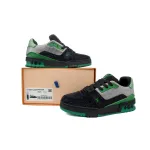 Louis Vuitton Trainer green black diamond