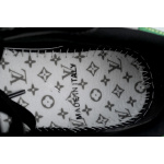 Louis Vuitton Trainer green black diamond