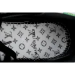 Louis Vuitton Trainer green black diamond