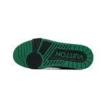 Louis Vuitton Trainer green black diamond