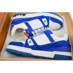 Louis Vuitton Trainer Deep Blue Diamond