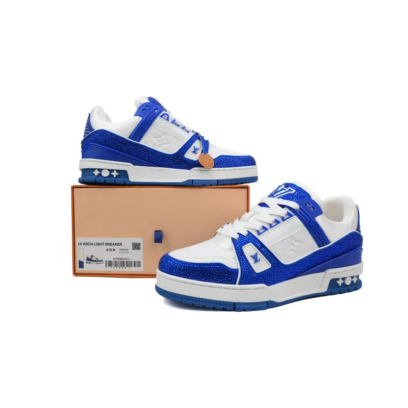 Louis Vuitton Trainer Deep Blue Diamond