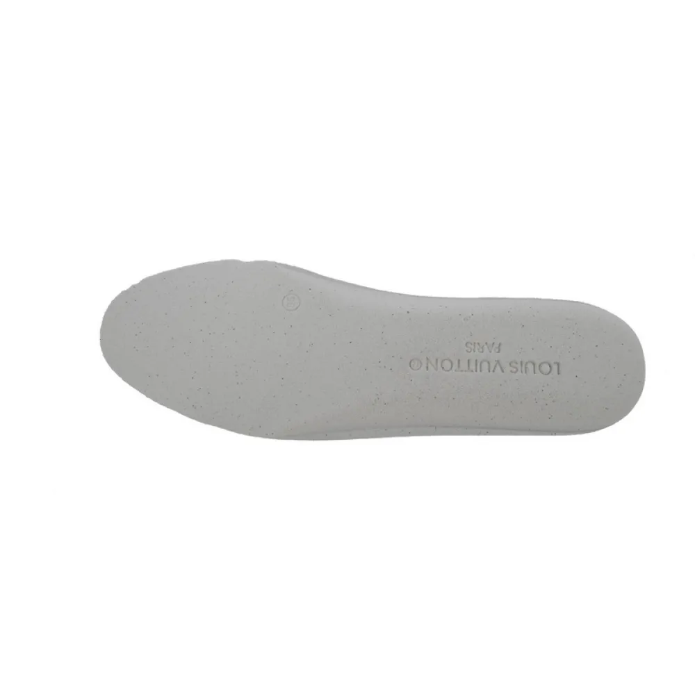 Louis Vuitton Trainer white gray diamond