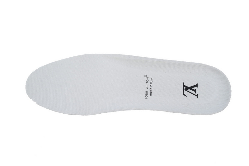 Louis Vuitton Trainer white gray diamond