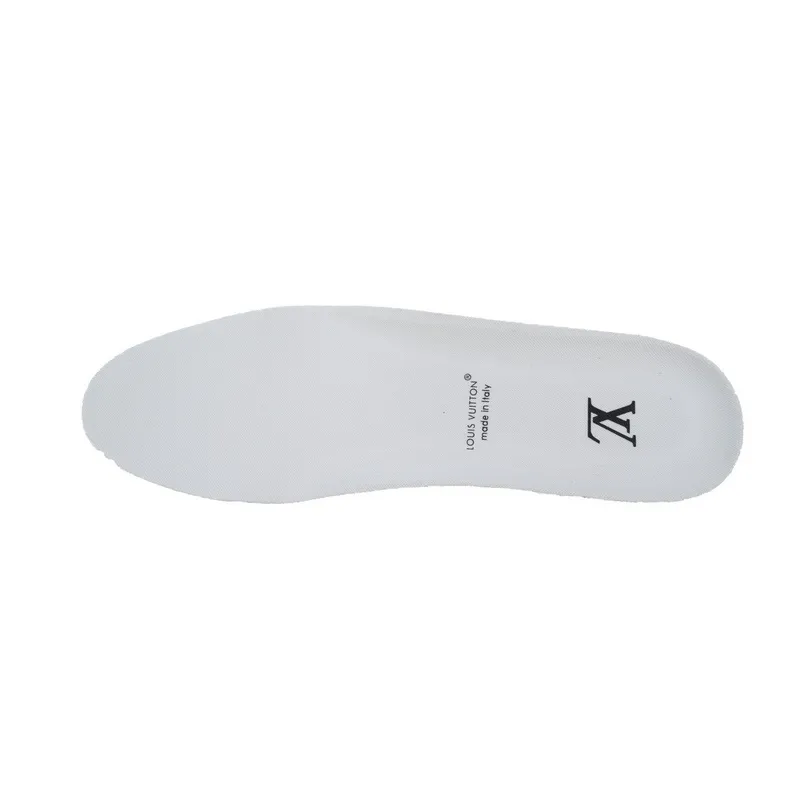 Louis Vuitton Trainer white gray diamond